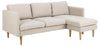 Actona Divano Angolare universale 3 posti, in tessuto Milly Beige