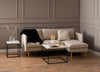 Actona Divano Angolare universale 3 posti, in tessuto Milly Beige