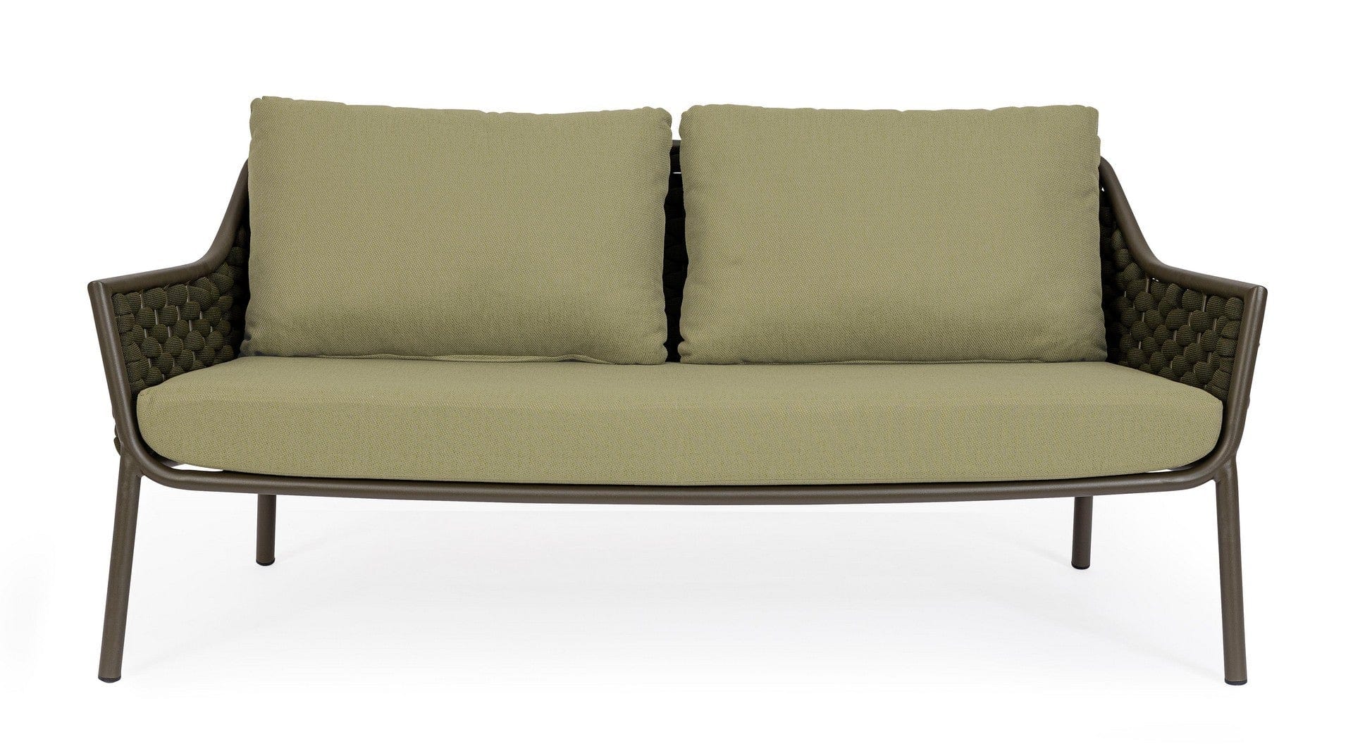Bizzotto Divano da giardino 2 posti Everly Verde
