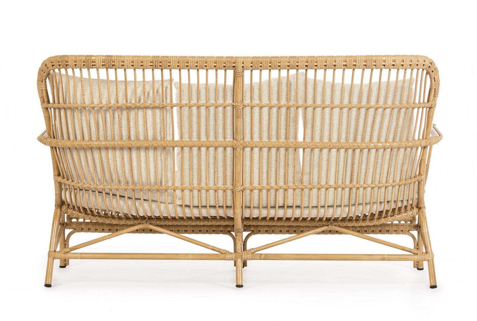 Bizzotto Divano da giardino 2 posti Florisel Beige