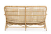Bizzotto Divano da giardino 2 posti Florisel Beige
