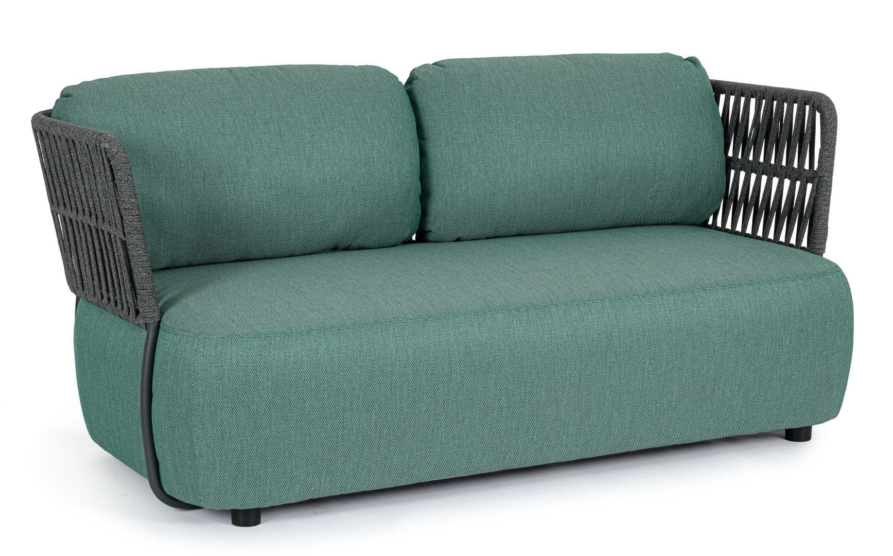 Bizzotto Divano da giardino 2 posti Palmer Verde
