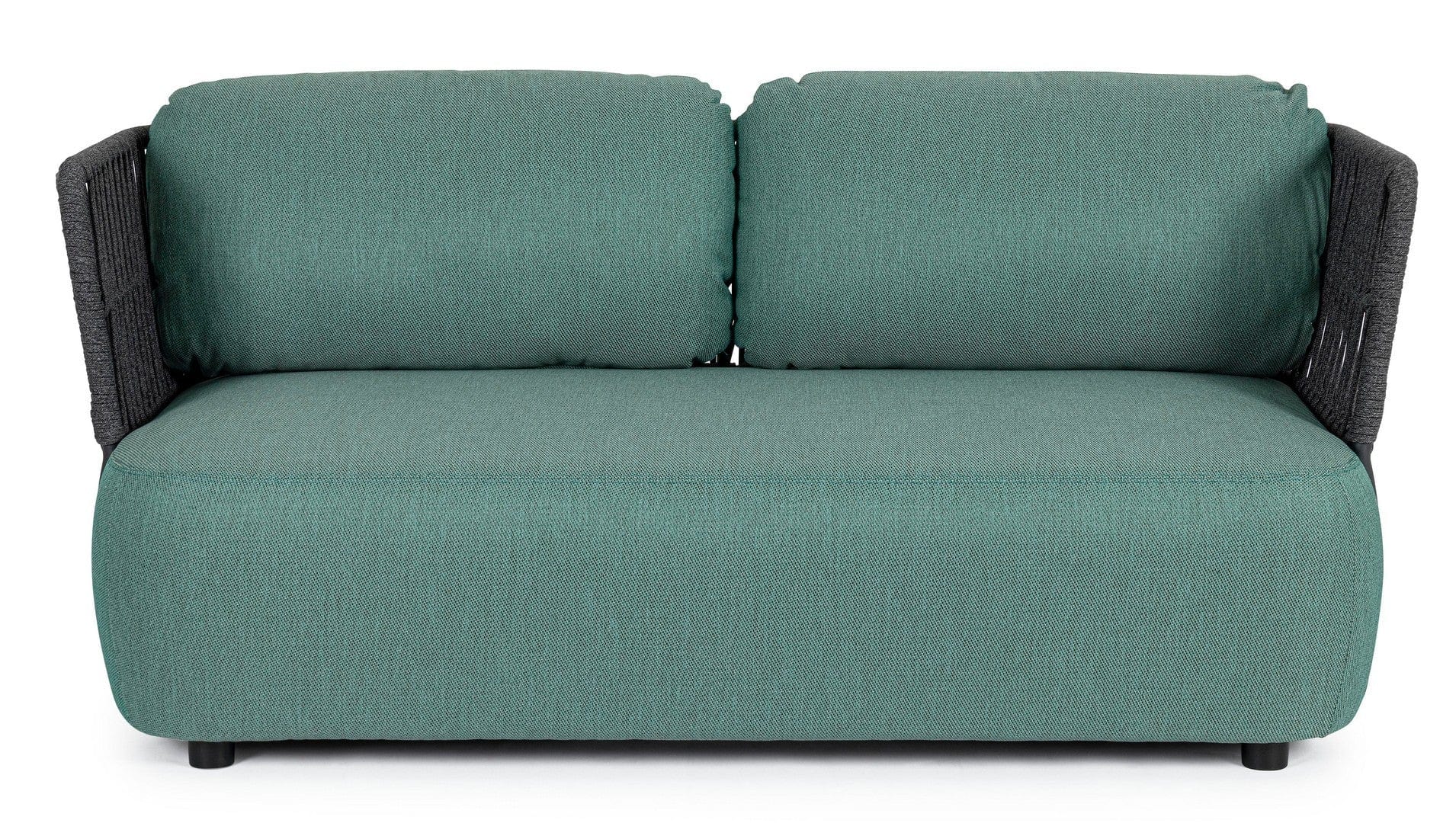 Bizzotto Divano da giardino 2 posti Palmer Verde