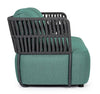 Bizzotto Divano da giardino 2 posti Palmer Verde