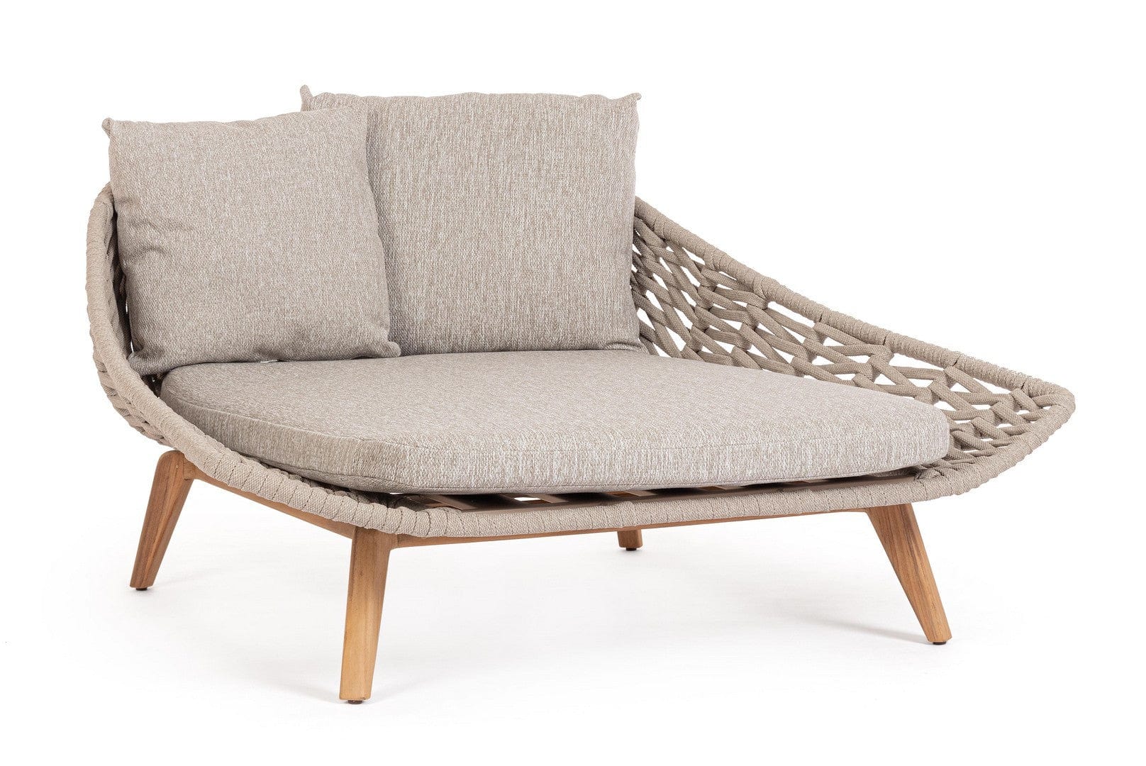 Bizzotto Divano da giardino 2 posti Tamires Beige