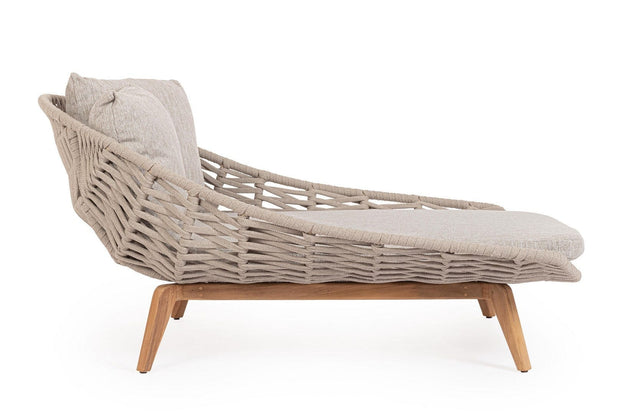 Bizzotto Divano da giardino 2 posti Tamires Beige