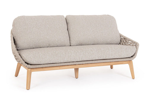 Bizzotto Divano da giardino 2 posti Tamires Beige