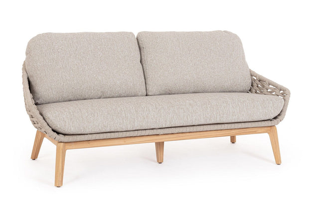 Bizzotto Divano da giardino 2 posti Tamires Beige