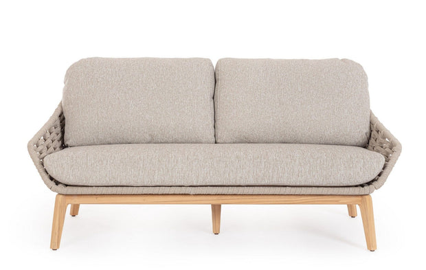 Bizzotto Divano da giardino 2 posti Tamires Beige