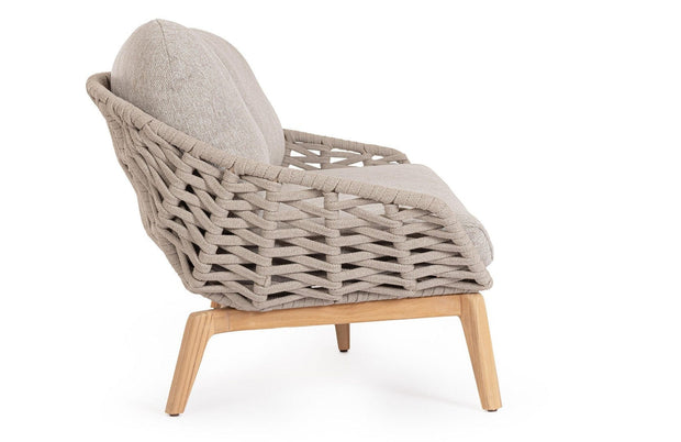 Bizzotto Divano da giardino 2 posti Tamires Beige