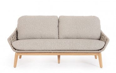 Bizzotto Divano da giardino 2 posti Tamires Beige