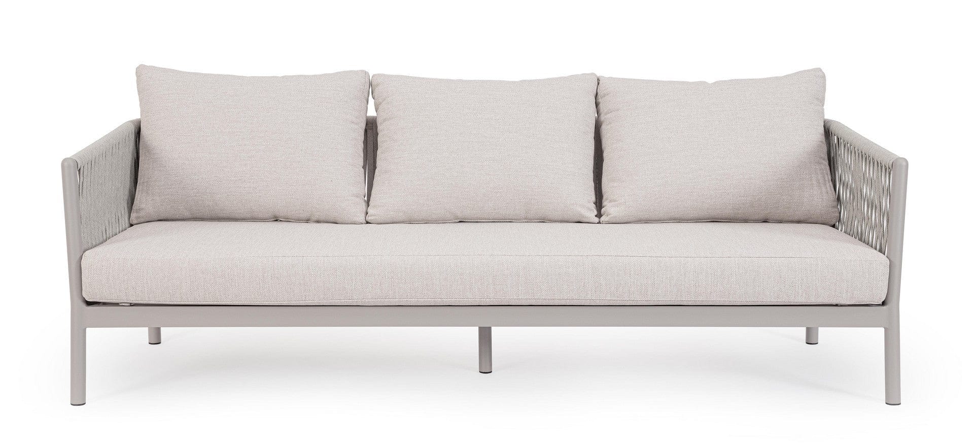 Bizzotto Divano da giardino 3 posti Florencia Beige