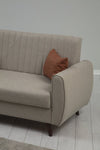 Asir Divano Letto 2 posti in tessuto Alkon Beige