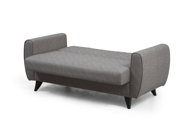Asir Divano Letto 2 posti in tessuto Alkon Grigio