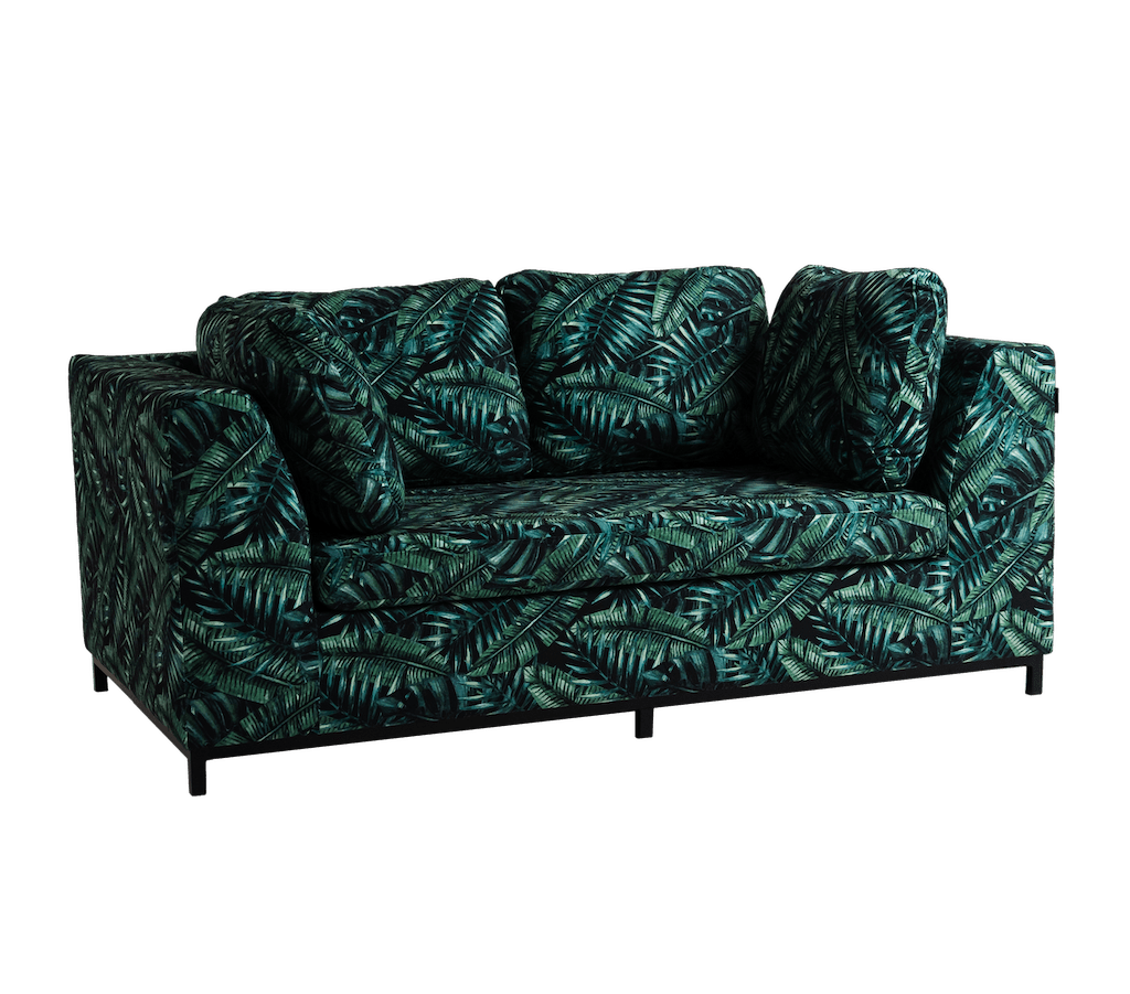 Divano Letto 2 posti in tessuto Ambient Multicolore