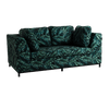 Divano Letto 2 posti in tessuto Ambient Multicolore