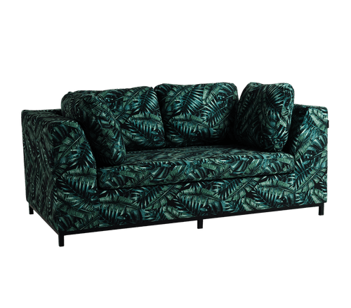 Divano Letto 2 posti in tessuto Ambient Multicolore
