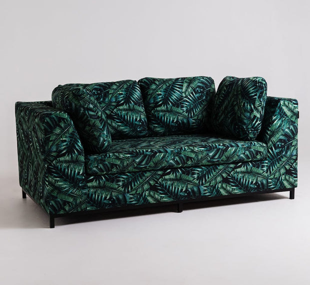 Divano Letto 2 posti in tessuto Ambient Multicolore (3)