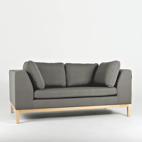 Divano Letto 2 posti in tessuto Ambient Wood Grigio (1)