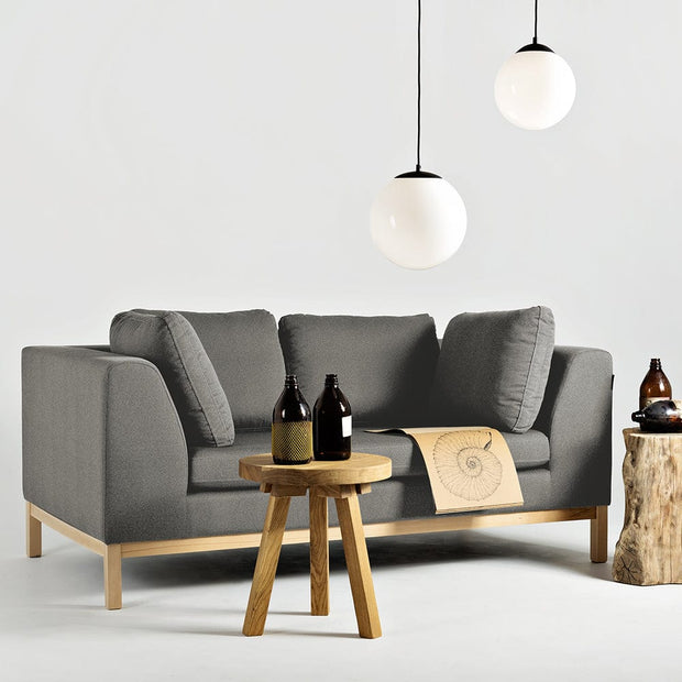Divano Letto 2 posti in tessuto Ambient Wood Grigio (2)