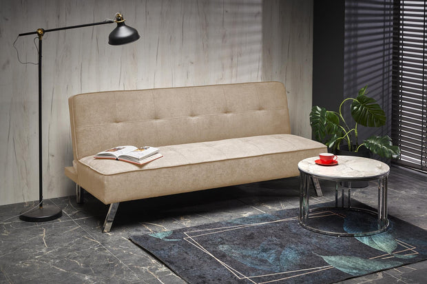 Halmar Divano Letto 2 posti in tessuto Carlito Beige