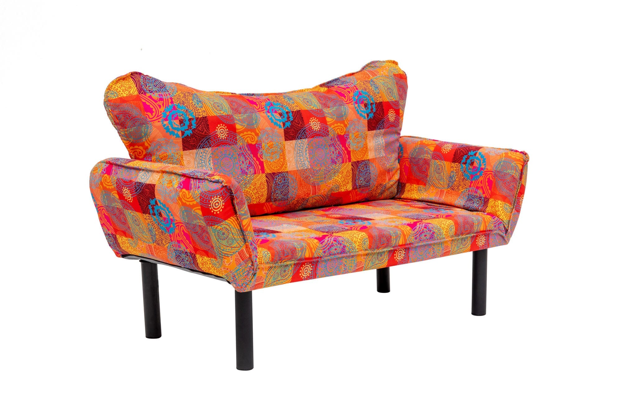 Asir Divano Letto 2 posti in tessuto Chatto Multicolore
