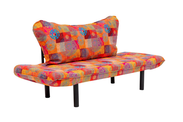 Asir Divano Letto 2 posti in tessuto Chatto Multicolore