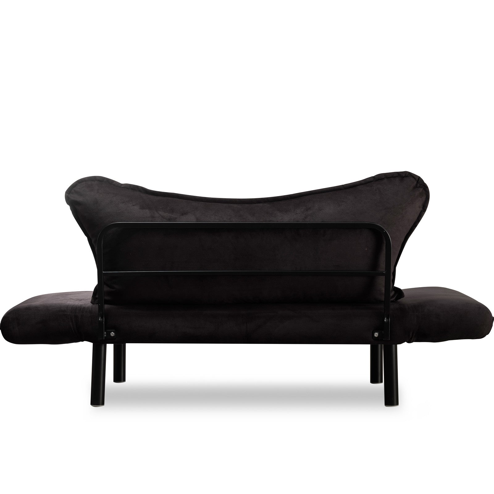 Asir Divano Letto 2 posti in tessuto Chatto Nero