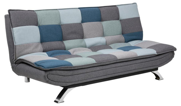 Actona Divano Letto 2 posti in tessuto Faith Multicolore