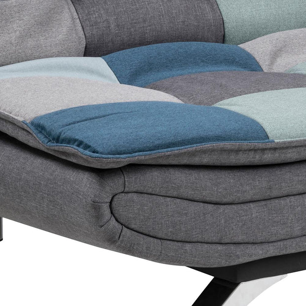 Actona Divano Letto 2 posti in tessuto Faith Multicolore
