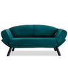 Asir Divano Letto 2 posti in tessuto Genzo Blu
