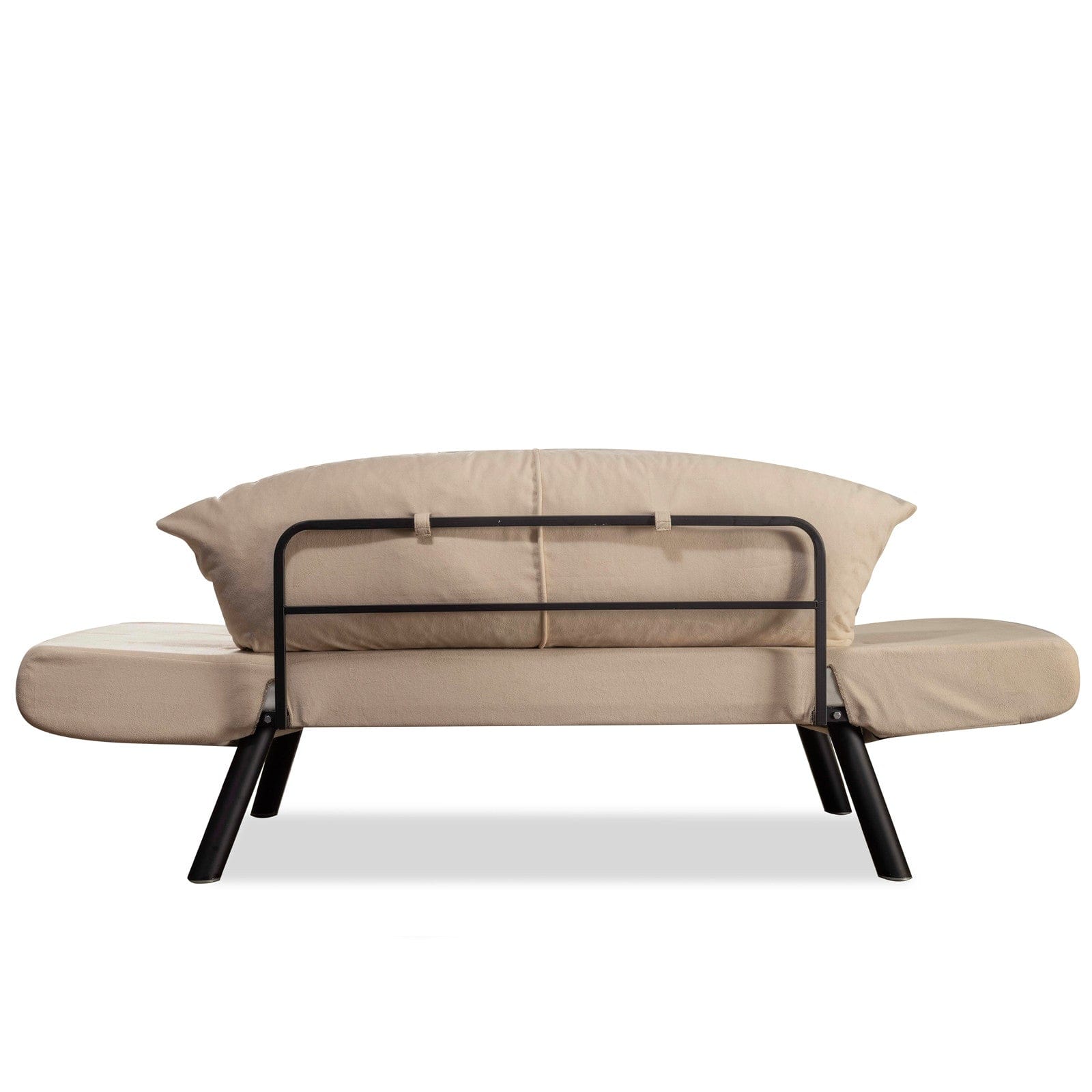 Asir Divano Letto 2 posti in tessuto Genzo Crema