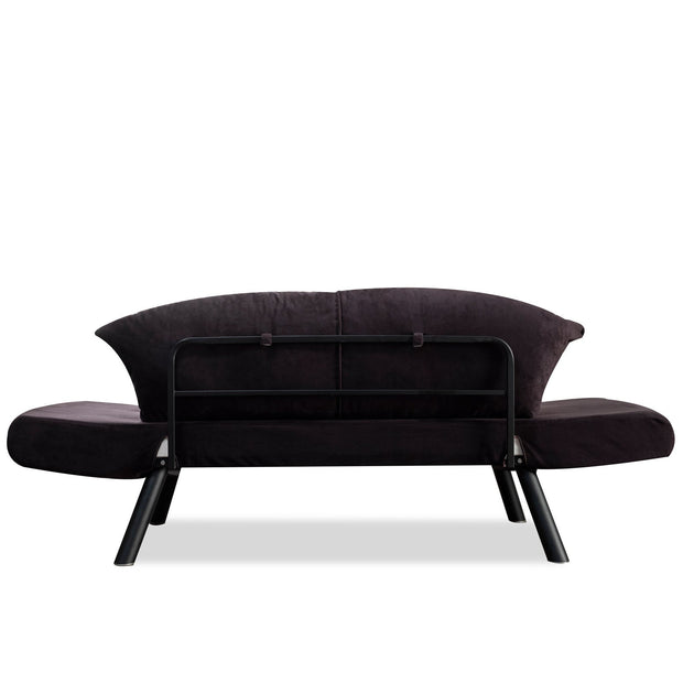 Asir Divano Letto 2 posti in tessuto Genzo Nero