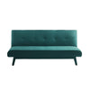 Divano Letto 2 posti in tessuto Modes Blu