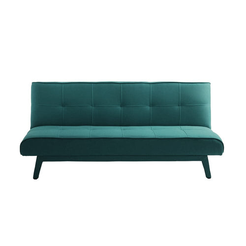 Divano Letto 2 posti in tessuto Modes Blu
