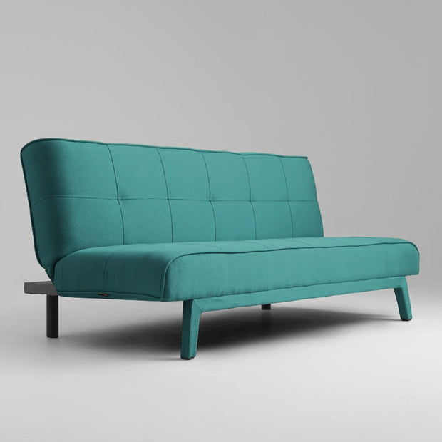 Customform Divano Letto 2 posti in tessuto Modes Blu