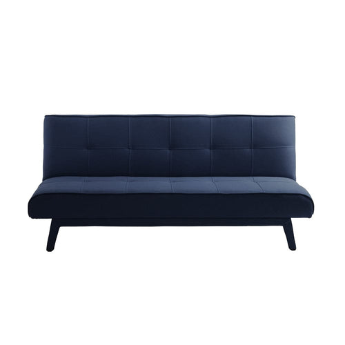 Divano Letto 2 posti in tessuto Modes Blu