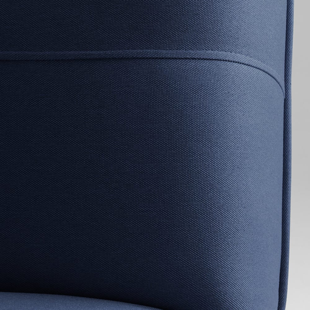 Divano Letto 2 posti in tessuto Modes Blu (2)