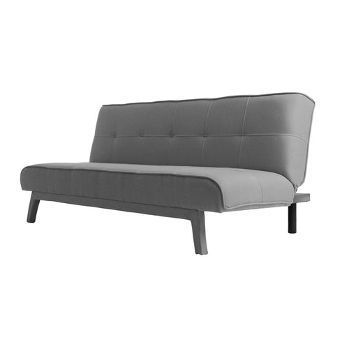 Customform Divano Letto 2 posti in tessuto Modes Grigio