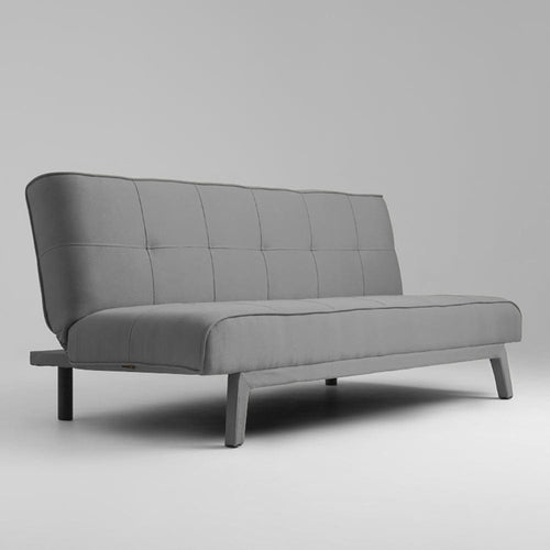 Customform Divano Letto 2 posti in tessuto Modes Grigio