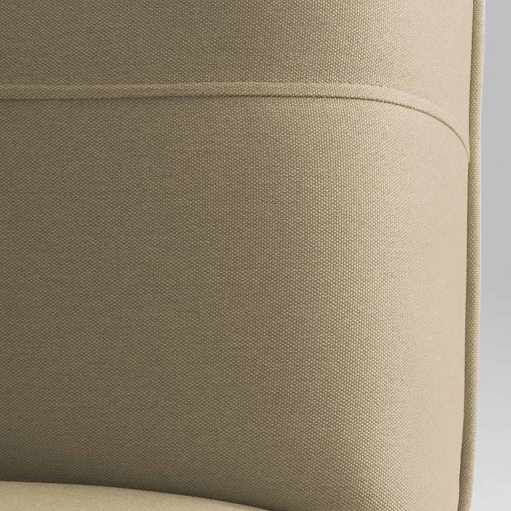 Customform Divano Letto 2 posti in tessuto Modes Grigio
