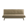 Customform Divano Letto 2 posti in tessuto Modes Grigio