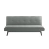 Customform Divano Letto 2 posti in tessuto Modes II Grigio