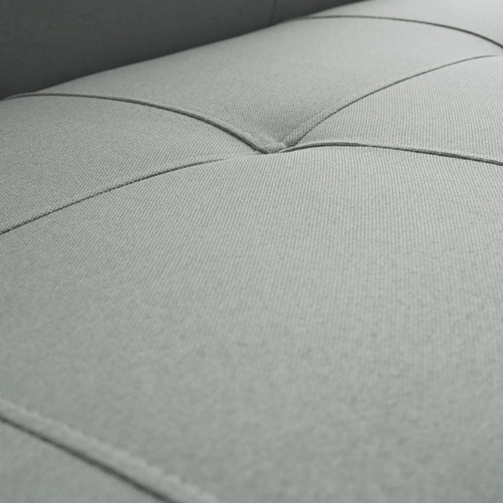 Customform Divano Letto 2 posti in tessuto Modes II Grigio