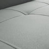 Customform Divano Letto 2 posti in tessuto Modes II Grigio
