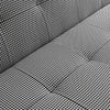 Customform Divano Letto 2 posti in tessuto Modes Multicolore