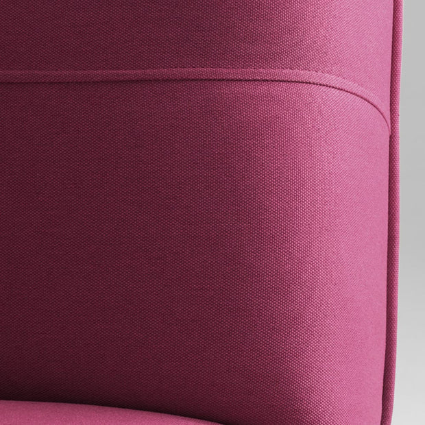 Customform Divano Letto 2 posti in tessuto Modes Rosa
