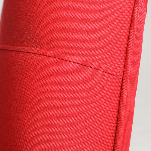 Customform Divano Letto 2 posti in tessuto Modes Rosso