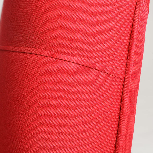 Customform Divano Letto 2 posti in tessuto Modes Rosso