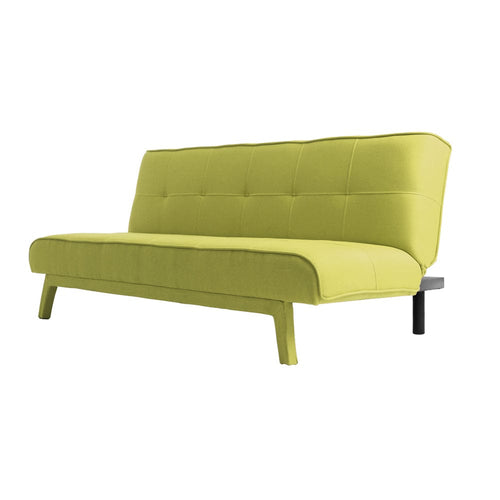 Customform Divano Letto 2 posti in tessuto Modes Verde